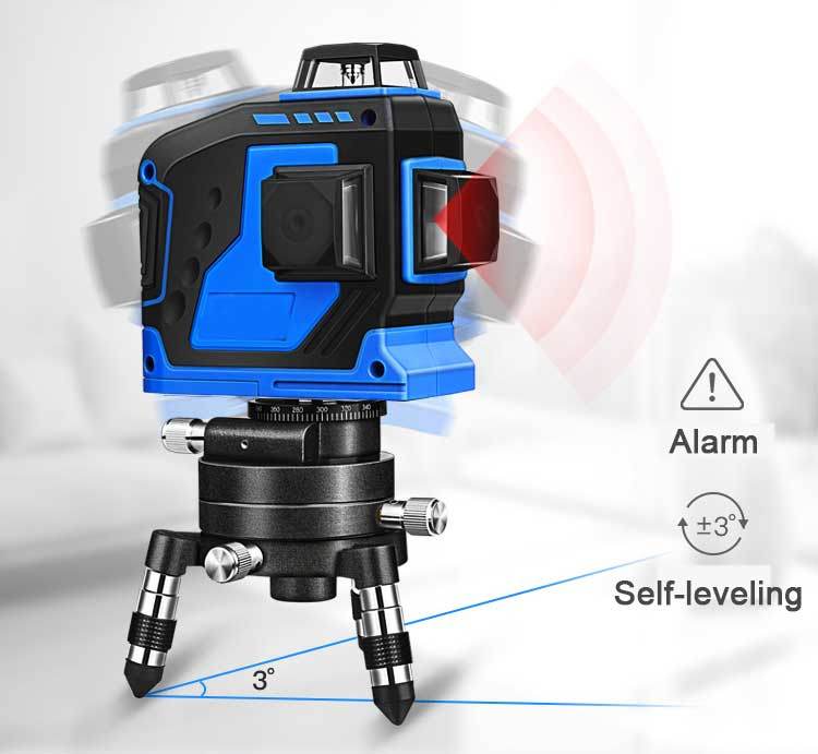 360 12 Lines 3D Rotary Self-Leveling Laser Auto Leveling Laser Level for Home/Industry