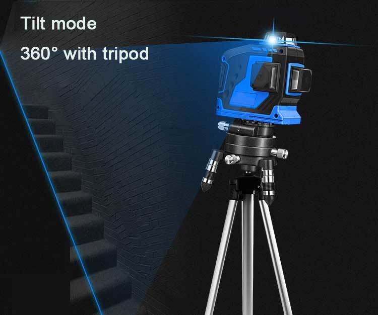 360 12 Lines 3D Rotary Self-Leveling Laser Auto Leveling Laser Level for Home/Industry