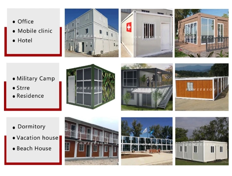Modern Design Metal Prefabricated Container House Price Prefab Homes