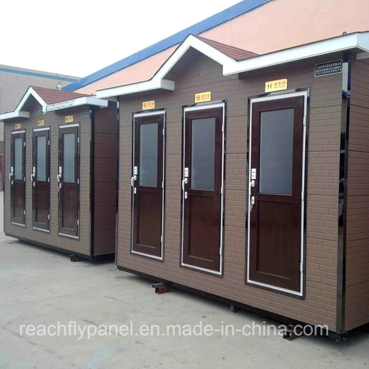 New Design Outdoor Public Mobile Portable Toilet/Two Three Four Rooms Trailer Toilet Caravan/Outdoor Toilet