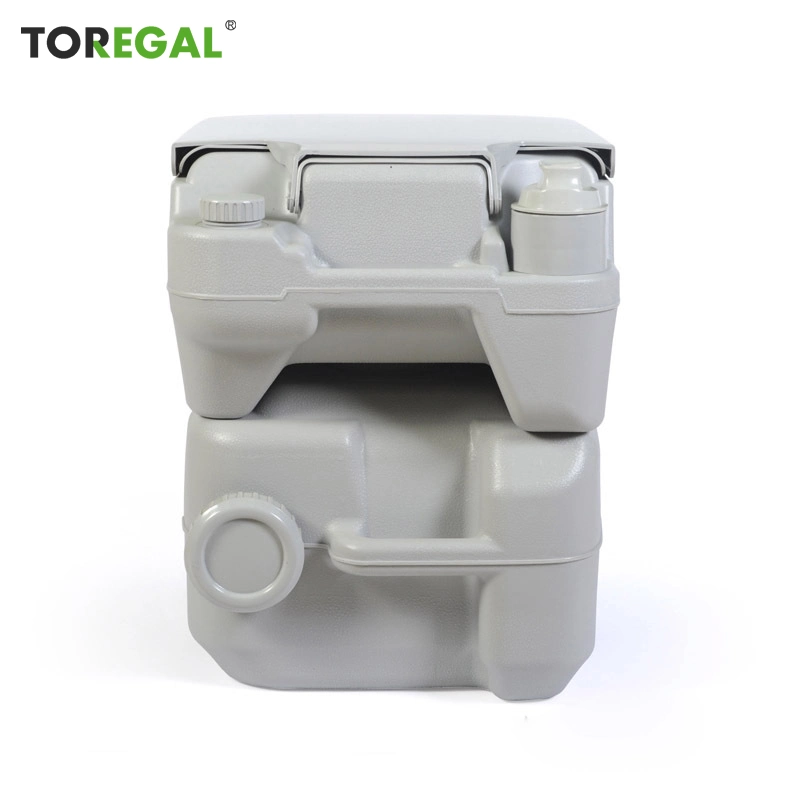 Toreal Quality Plastic Portable Toilet 20L Outdoor Flush Camping Toilet