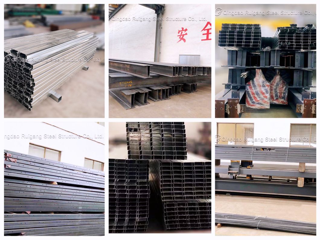 2021moden Popular Light Prefab Steel Structure Commercial Building with Two Storeys