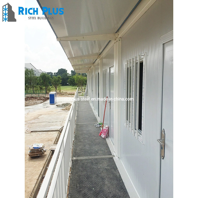 China Low Cost 3 Floor Labor Camp Worker Accommodation House Prefab Dormitory Container House Dormitory