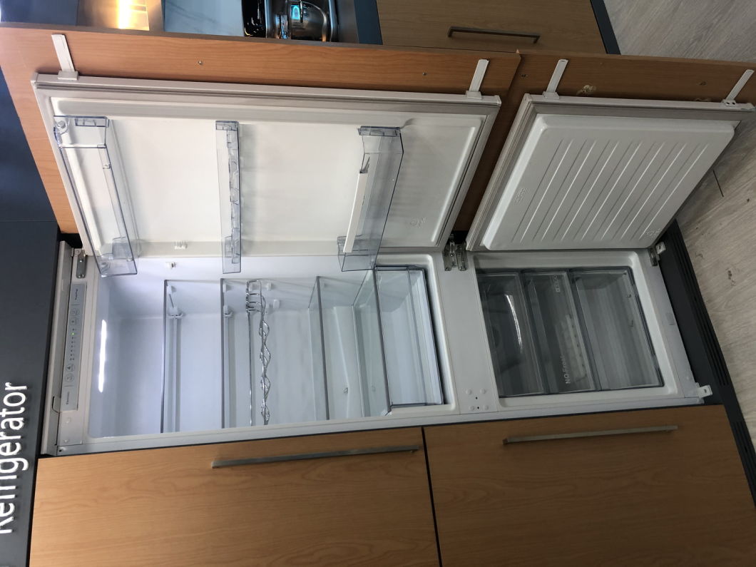 Built-in Double Door Bottom Freezer Built in Refrigerator for Home
