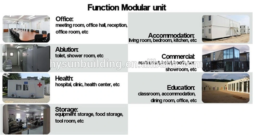 40FT Prefab Folding Container Homes for Sale