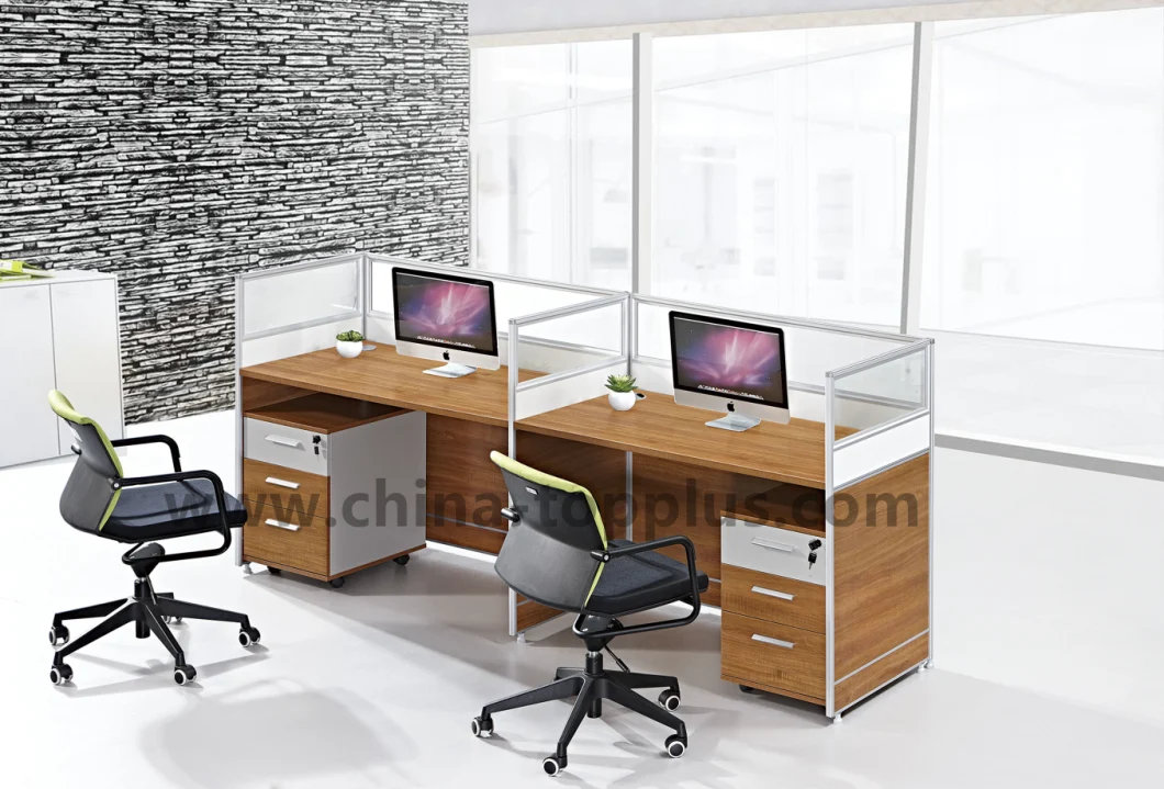 Hot Sale 2-Person Office Workstation Office Table Office Furniture (M-W1701-2A)