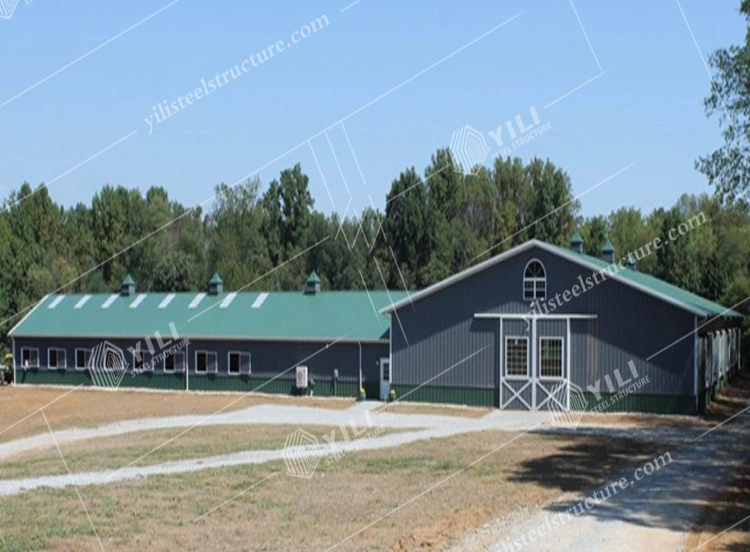 Prefab Indoor Riding Arenas and Steel Horse Barns