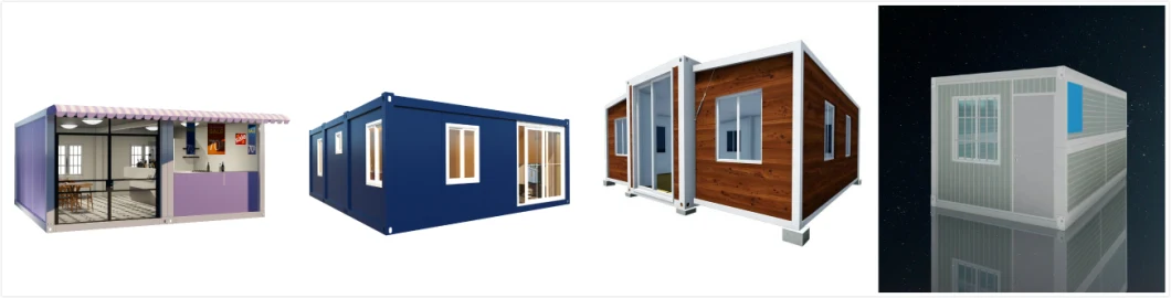 Cheaper Movable Prefab Portable Homes One Bedroom Fully Furnished Luxury Living Sandwich Wall Panel Container House