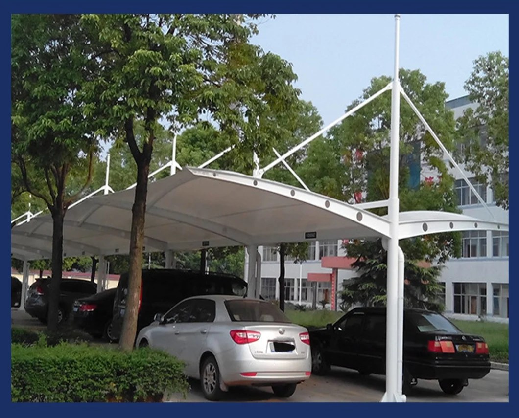 Philippine Steel H Beam Pipe Frame Structure Car Parking Canopy Shed Roof Design Steel Building Garage
