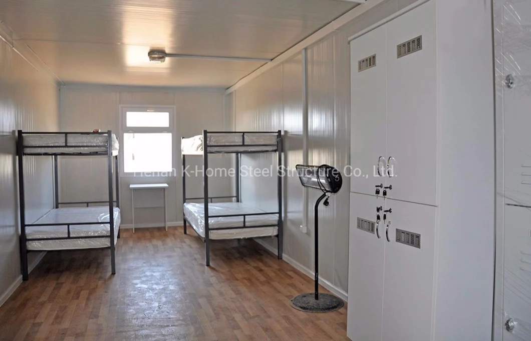 Prefabricated Modular Worker Dormitory Flat Pack Containers
