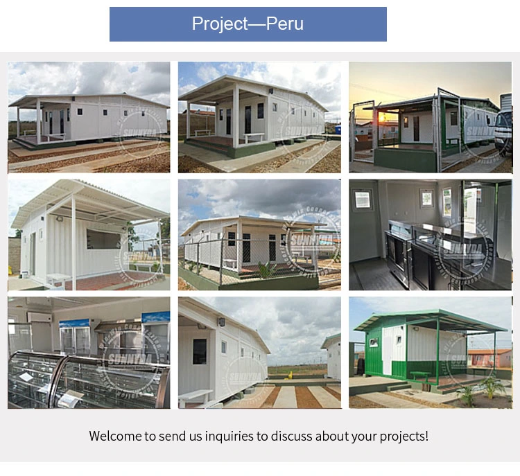 Oversea Popular Modular Prefabricated Flat Pack Containers