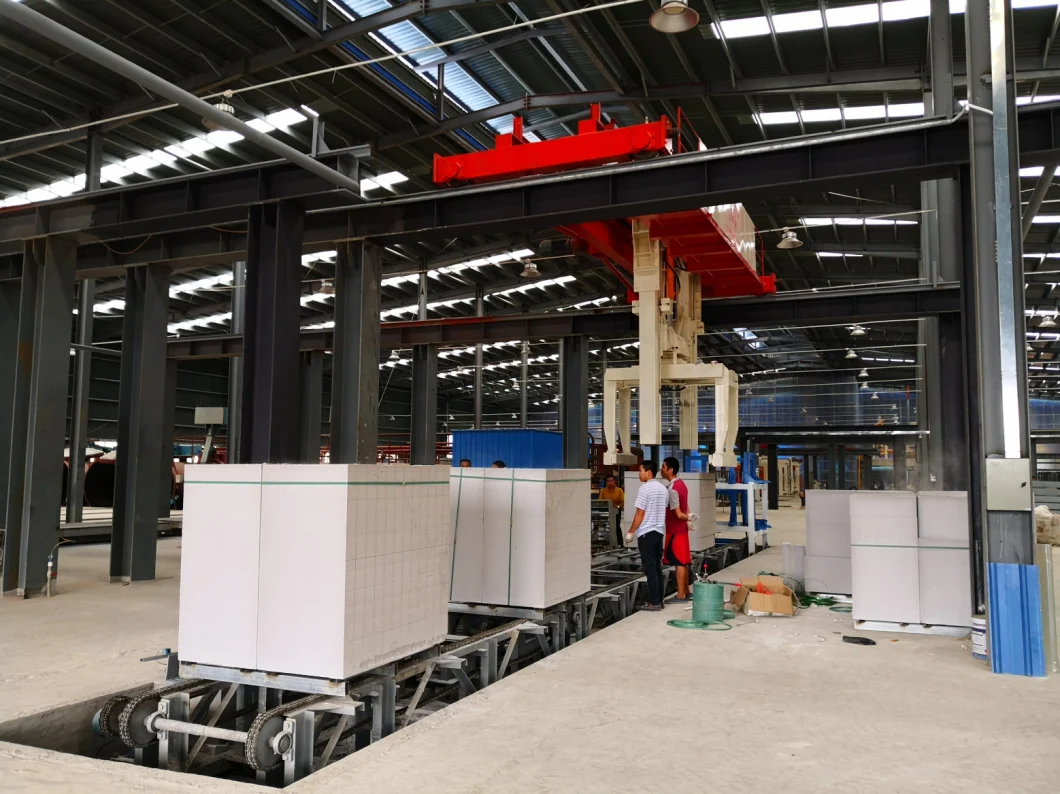 Autoclaved AAC  Cellular Lightweight Concrete Blocks Manufacturing Plant