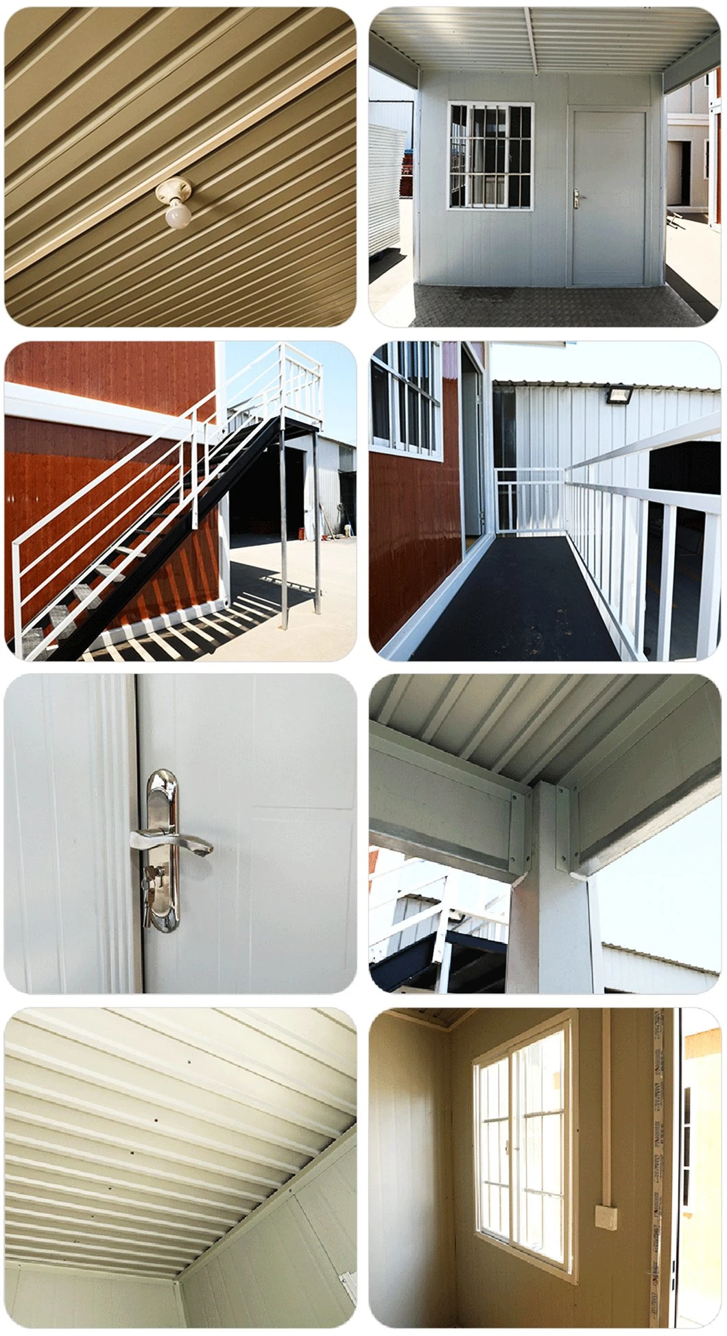 Chinese Removable Prefab Building Modular Container House for Mobile Shop/Store/Shopping Mall