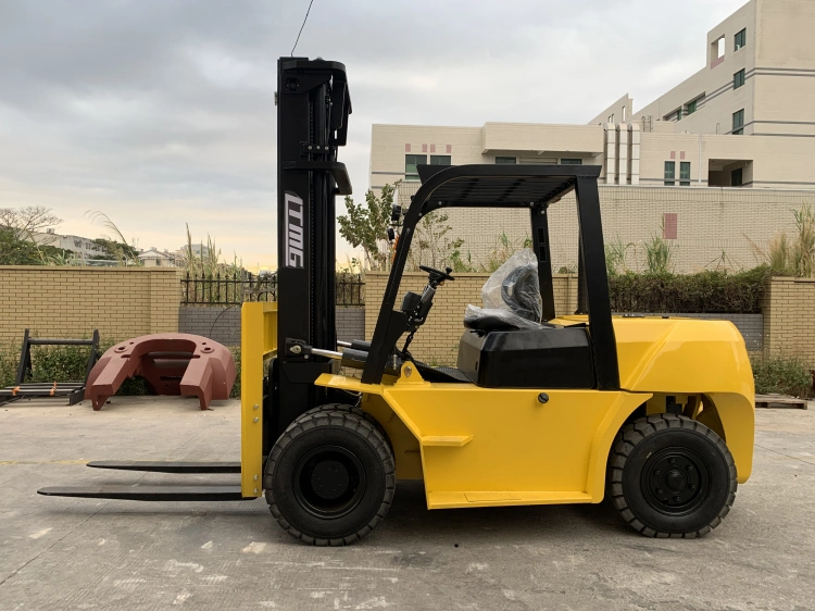 Diesel Forklift Companies 5ton 6ton 7ton Container Forklift with Triplex Mast Optional