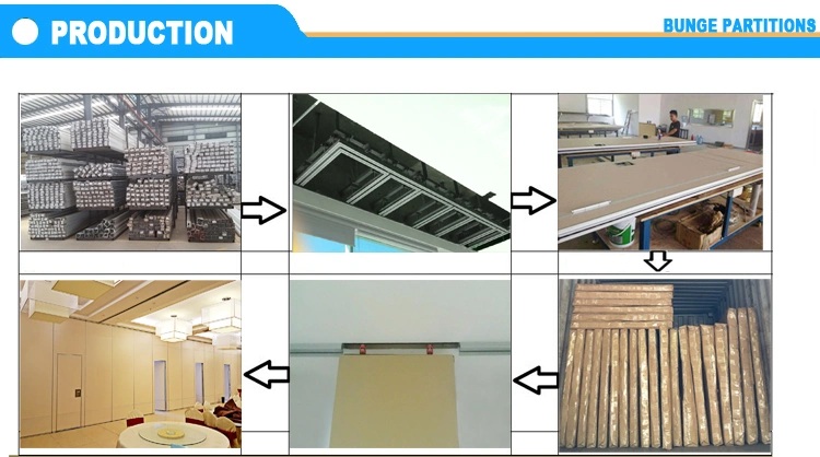 Office Modular Partition Wall Systems with Door