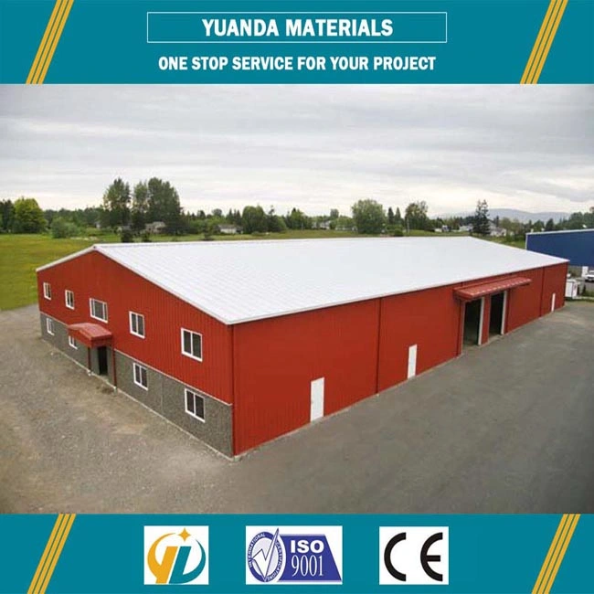 Light Steel Construction Design Prefabricated Workshop Large Span Steel Structure Warehouse