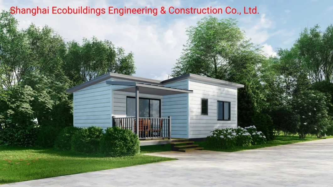 Type-F Low Cost Light Steel Structure Prefabricated Small Homes Prefab House