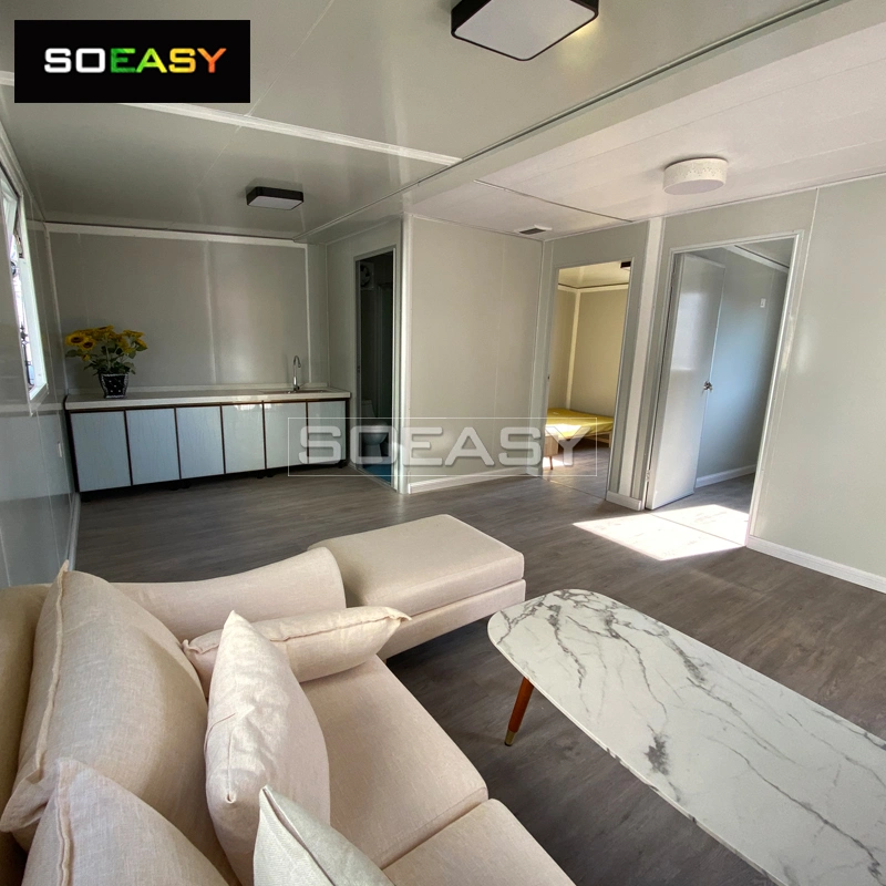 Steel Structure Sandwich Panel 2 Bedroom Expandable Container Home Plans