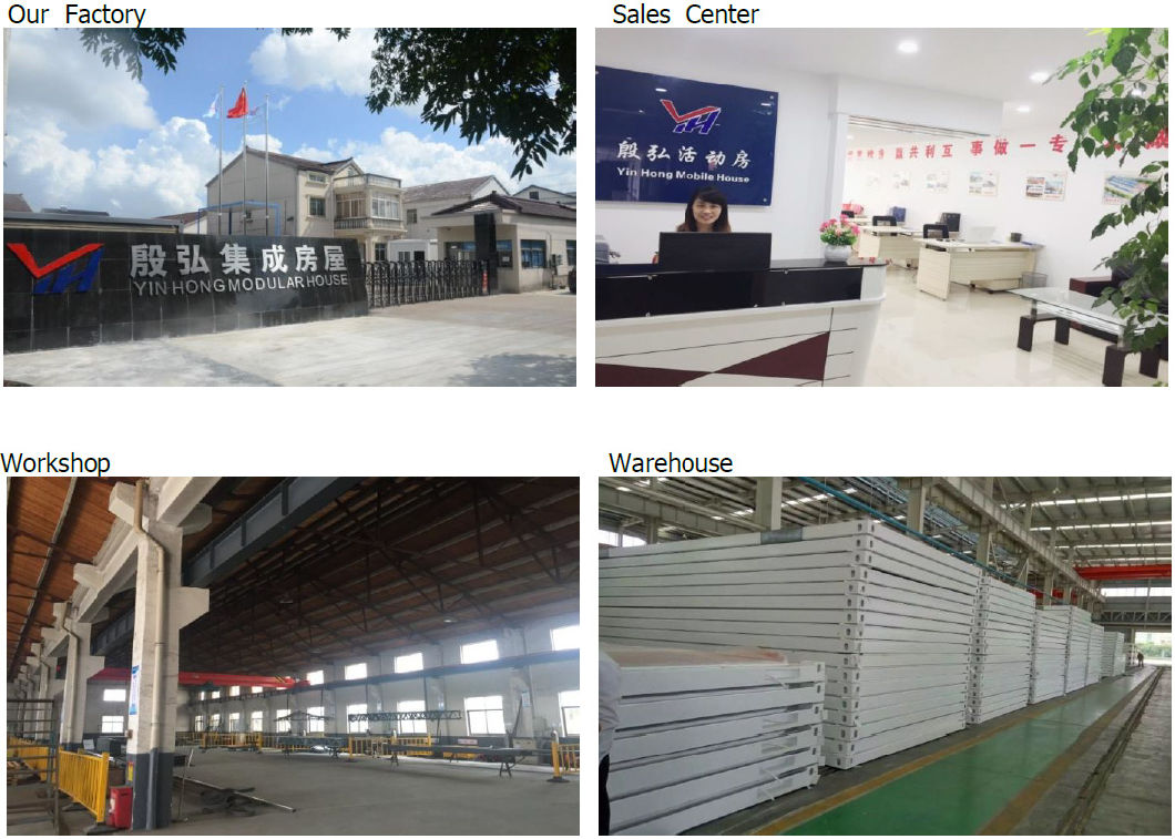 Low Cost Modular House 1 Story Worker Dormitory Modular Home Mobile Home Prefab House