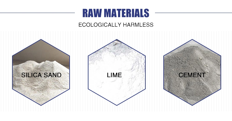 Lightweight AAC (Autoclaved Aerated Concrete) Wall Blocks Slica Sand Lightweight Brick