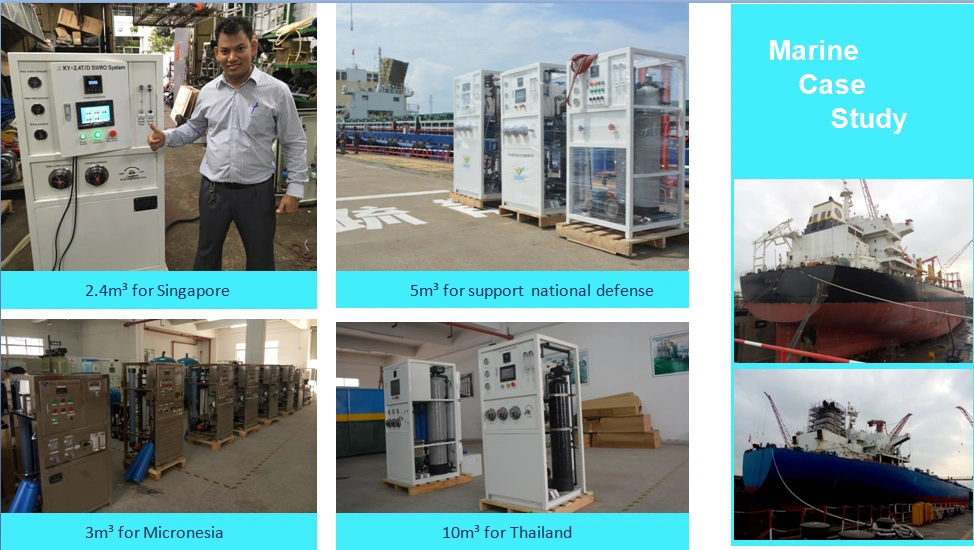 Containerized Seawater Desalination System Container Housing Bwro Unit