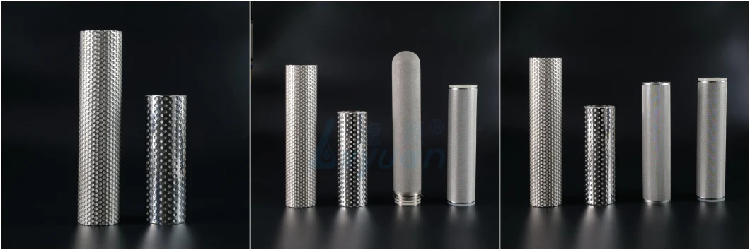 Stainless Steel Sintered Metal Filter Element/Mesh Filter Cartridge 10 20 30 40 Inch