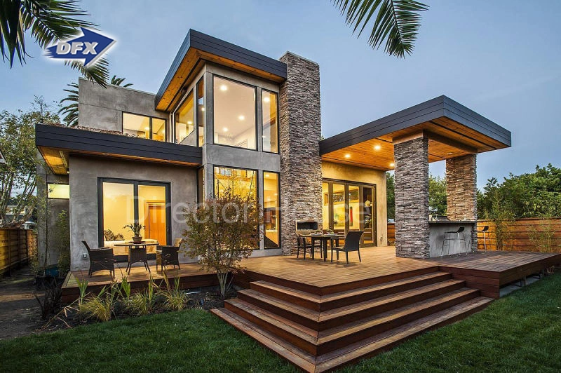Modern Luxury Prefab Modular House/ Living Homes Villa/Resort