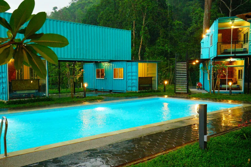 Expandable Customized 40FT/20FT Modified Shipping Container House Office