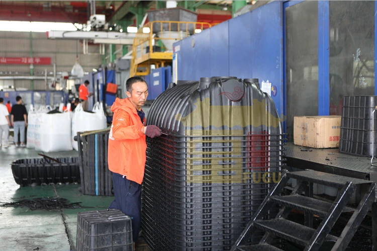 Wholesale Three Lattice Toilets Plastic Biogas Septic Tanks for Home