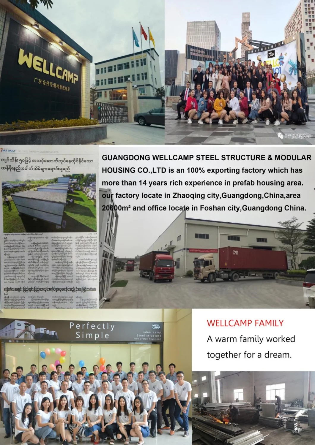 Prefab House Portable Container House Luxury Steel Garden Light Villa