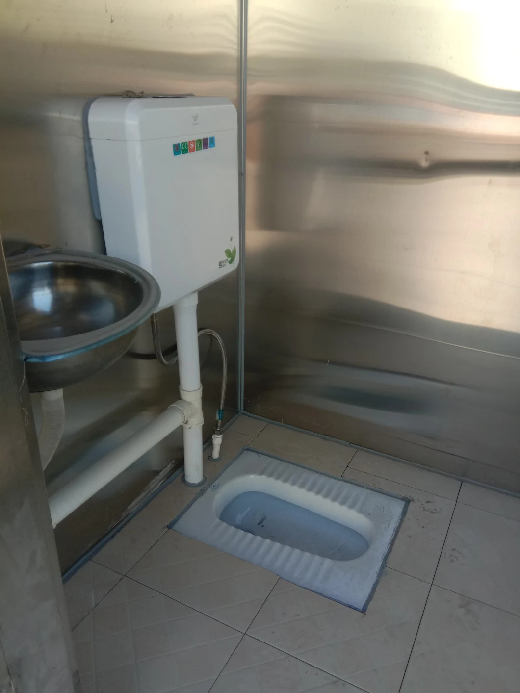 Stainless Steel Mobile Toilet Portable Toilet Movable Popular Prefabricated Building Prefabricated Toilet Movable Toilet Supplier