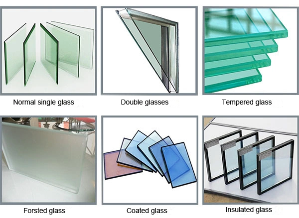 High-Performance Structure Double Glass Insulated Aluminium Hung Window