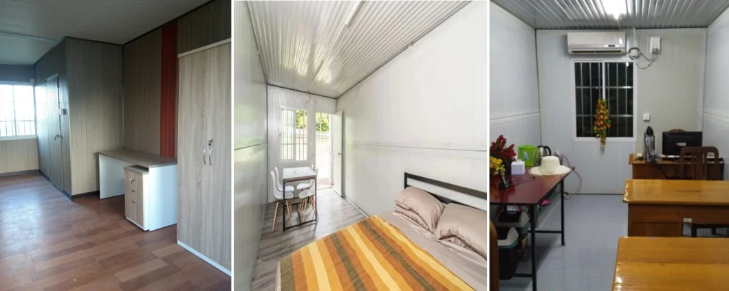 Prefabricated Steel Modular Folding Small Storage Container Office Home a Frame Mobile Homes in Prefabricated Building