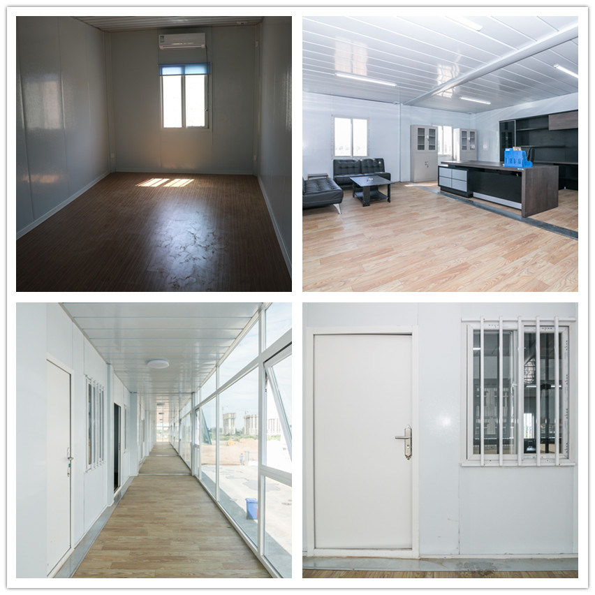 3 Bedroom Homes Wood/ Steel Portable Prefabricated Container House