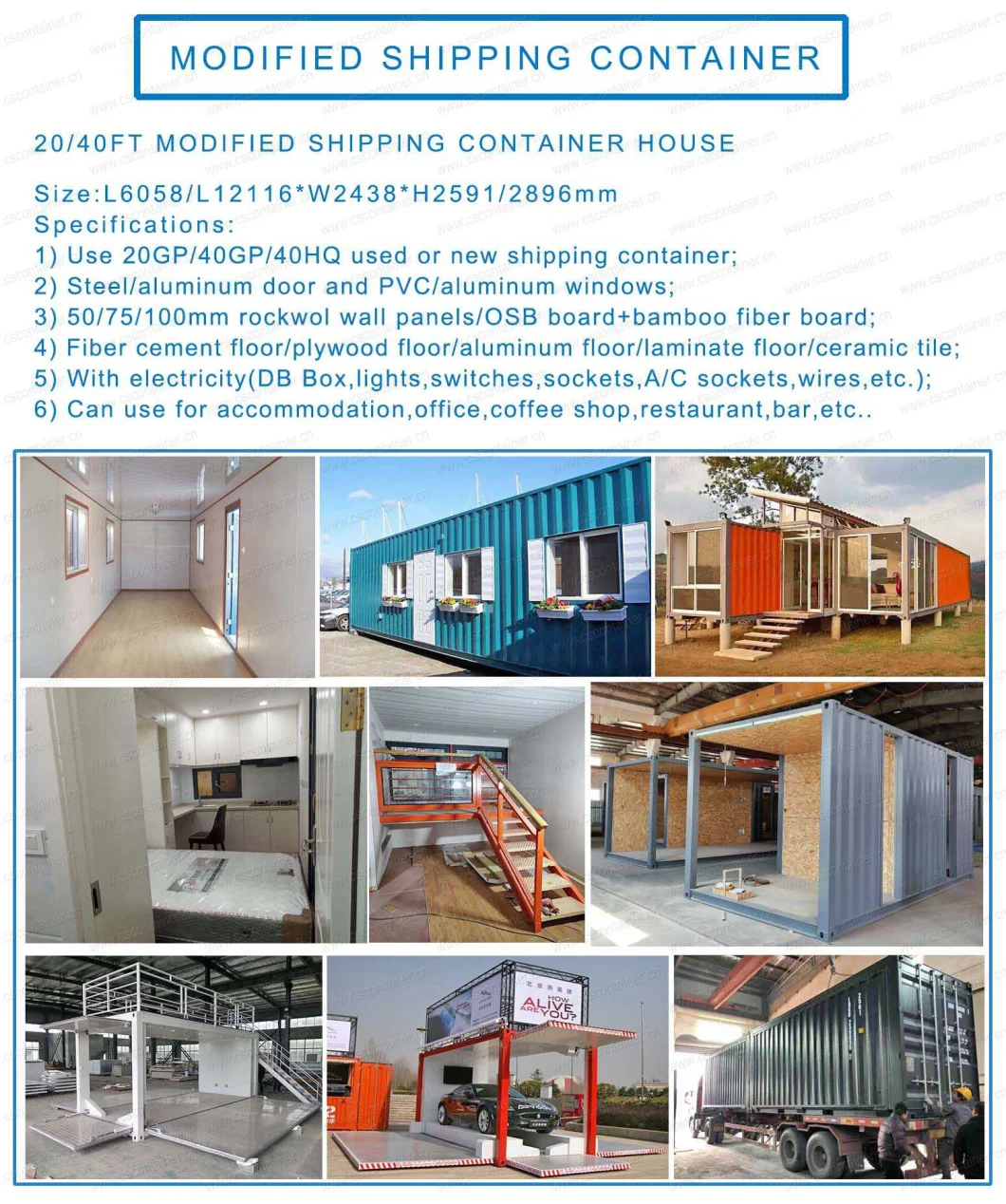 Flat Pack Accommodaion Container House