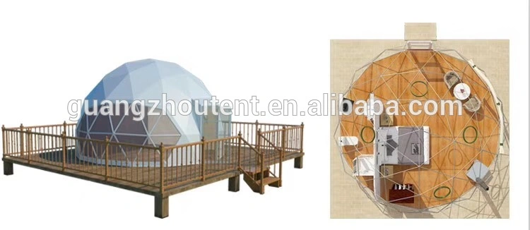 6m Prefabricated Dome House Tent for Outdoor Hotel