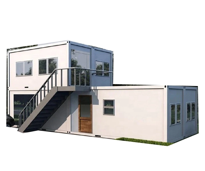 2-Story Prefab Steel Structure Building Modular Tiny Prefabricated Container House