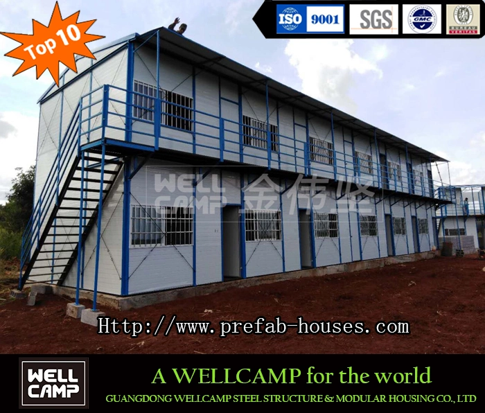 Wellcamp Prefab Steel Structure Building Modular Building Office Prefab Log House