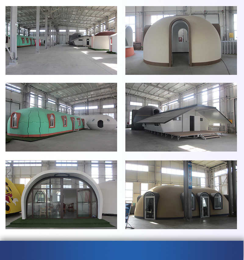 Graphene EPS Modular Prefabricated House Home/ Mobile Prefab Home/ Dome Home