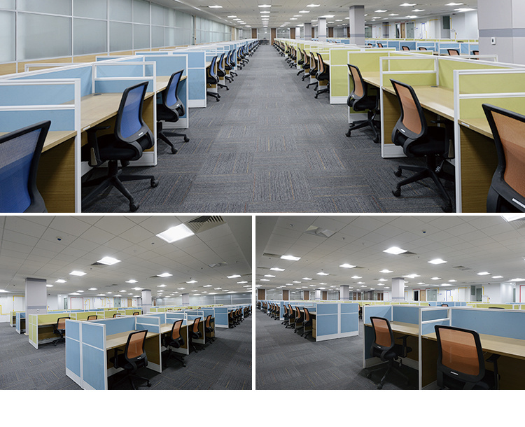 European-Style Modern Design Office Space Aluminum Partition Office Cubicle