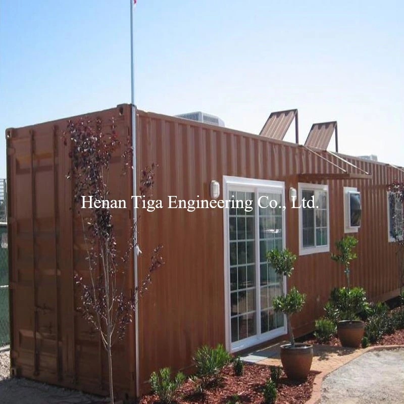 Light Steel Mobile Prefabricated Container House for Office, Log Cabin, Studio