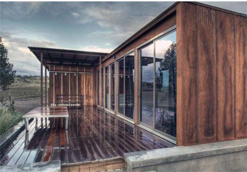 North America Duplex Loft Style Modular House Flat Pack Container Home Villa