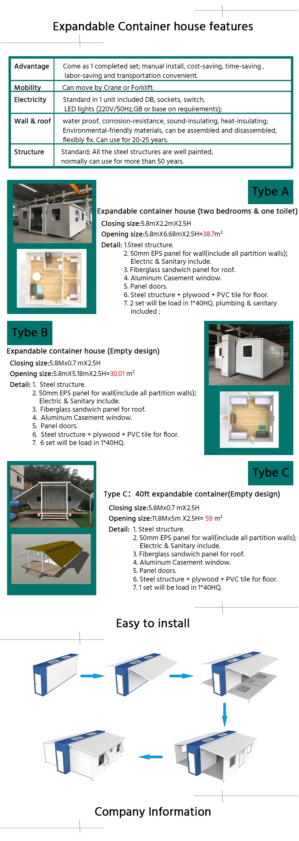 Expandable Container House Small Modern Prefab Homes Modern Prefab Cabins