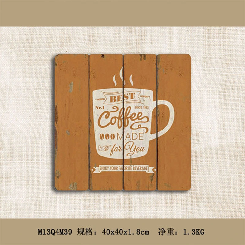 Rustic Wood Framed Modern Farmhouse Wall Hanging Art