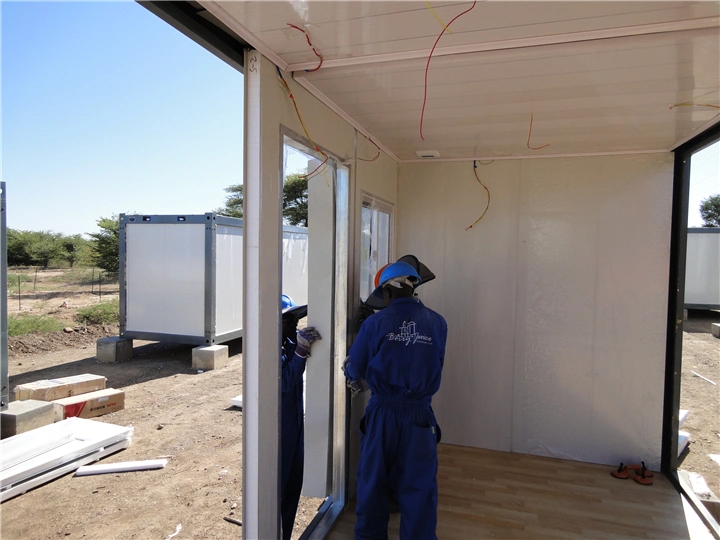Prefab Shipping 40 FT Container House in South Africa