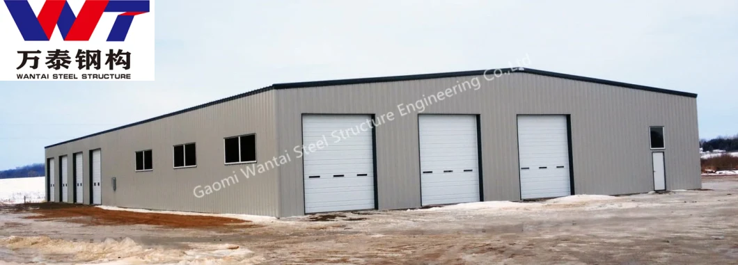 Metal Warehouse Prefabricated Building for Home Industry