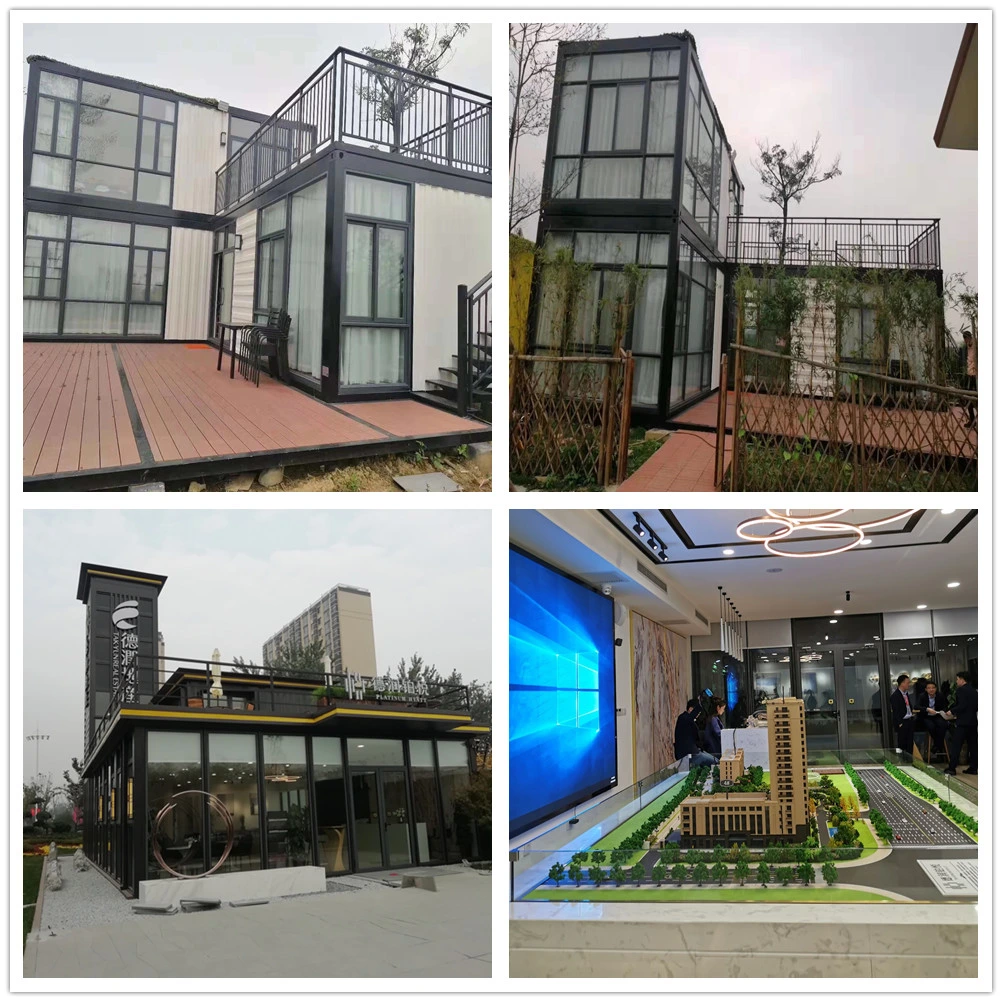 Wholesale 40 Feet 2 Storey Apartment Building Prefab Shipping Two Storey Container House Homes
