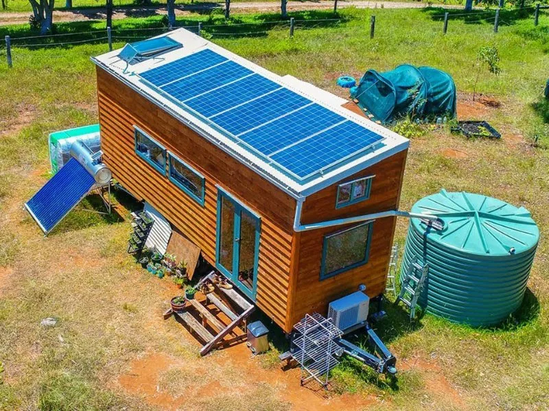 New Style Travel Trailer Mobile Homes with RV Door