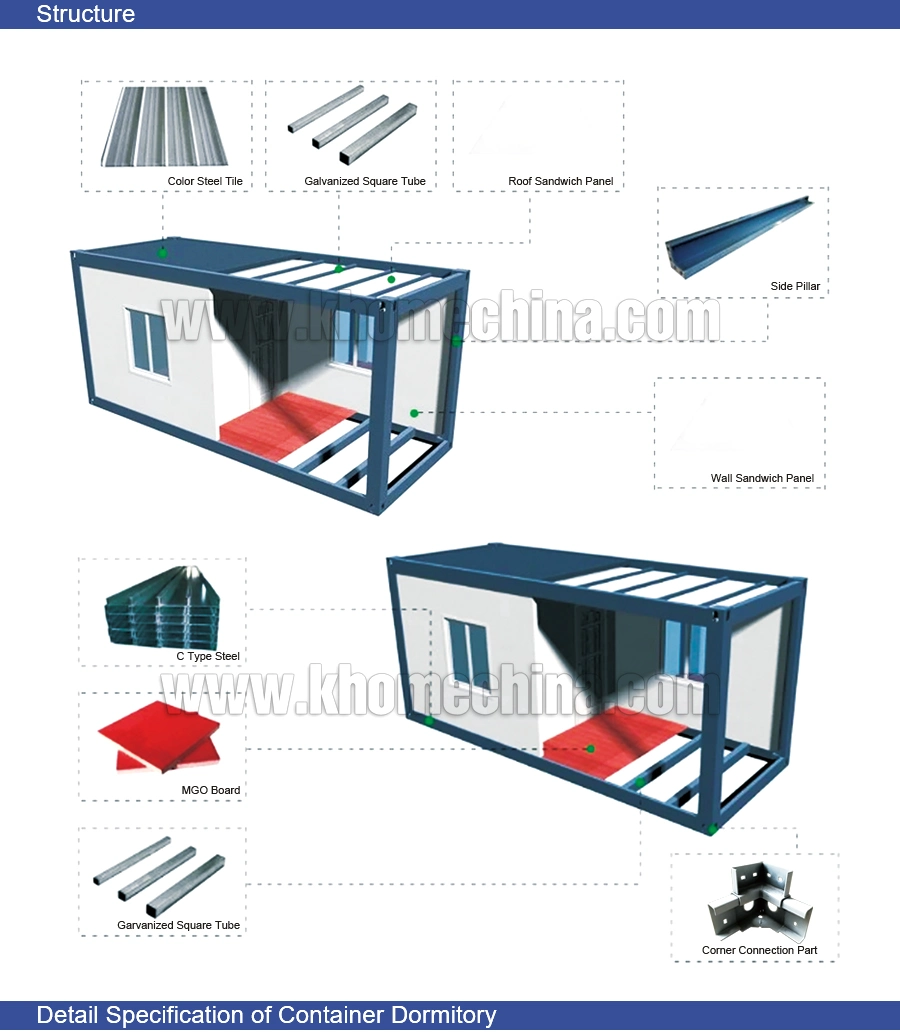 Flat Pack Modular Portable Office Building