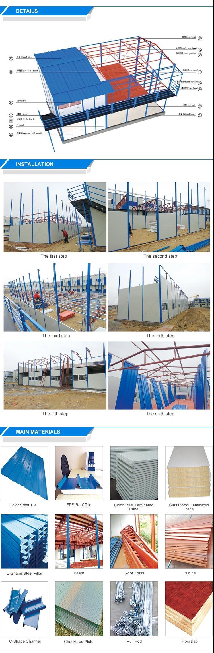 Temporary Prefab Outdoor Public Movable Bathroom Portable Toilet
